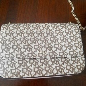 DKNY Pink & Gold Crossbody